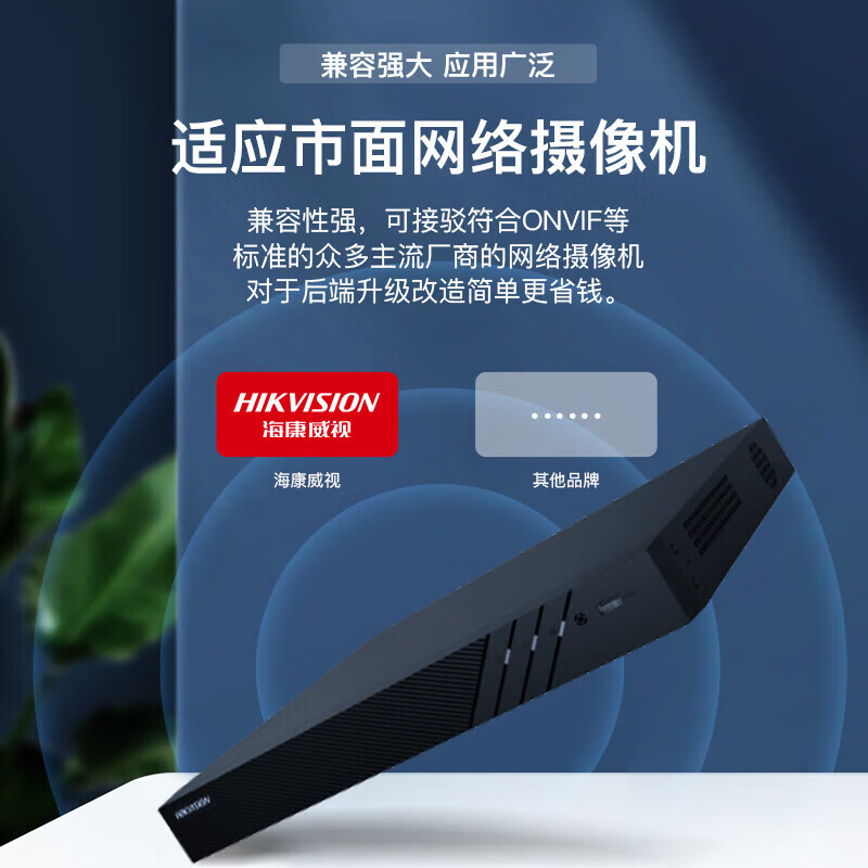 海康威视 16路2盘位存储设备 智能侦测报警 4K超清输出 快速回放手机远程 监控主机 DS-7816N-Q2