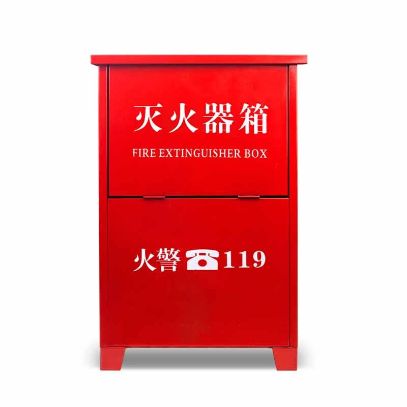 腾驰 灭火器箱可装4KG2具【空箱】500×320×160 翻盖 厚0.4