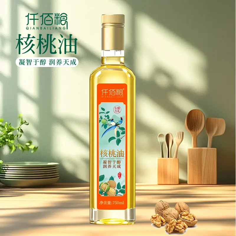 仟佰粮东方雅礼-核桃油 750ml*2