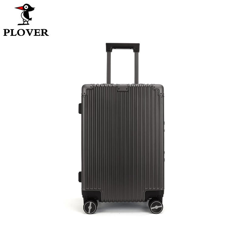PLOVER 行李箱GD2710 登机箱20英寸便捷万向轮钛金灰 卡扣 1个