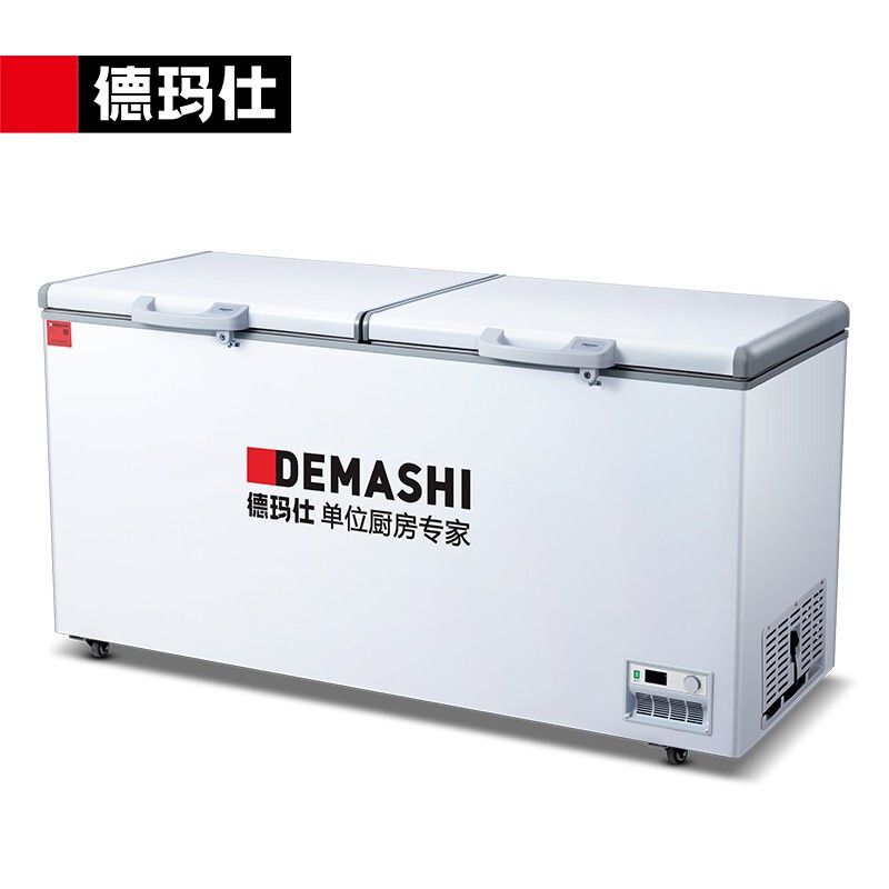 德玛仕 电冰箱 BD-680  572升 双门 顶开式 直冷 定频 220V 150W 大型商超款 