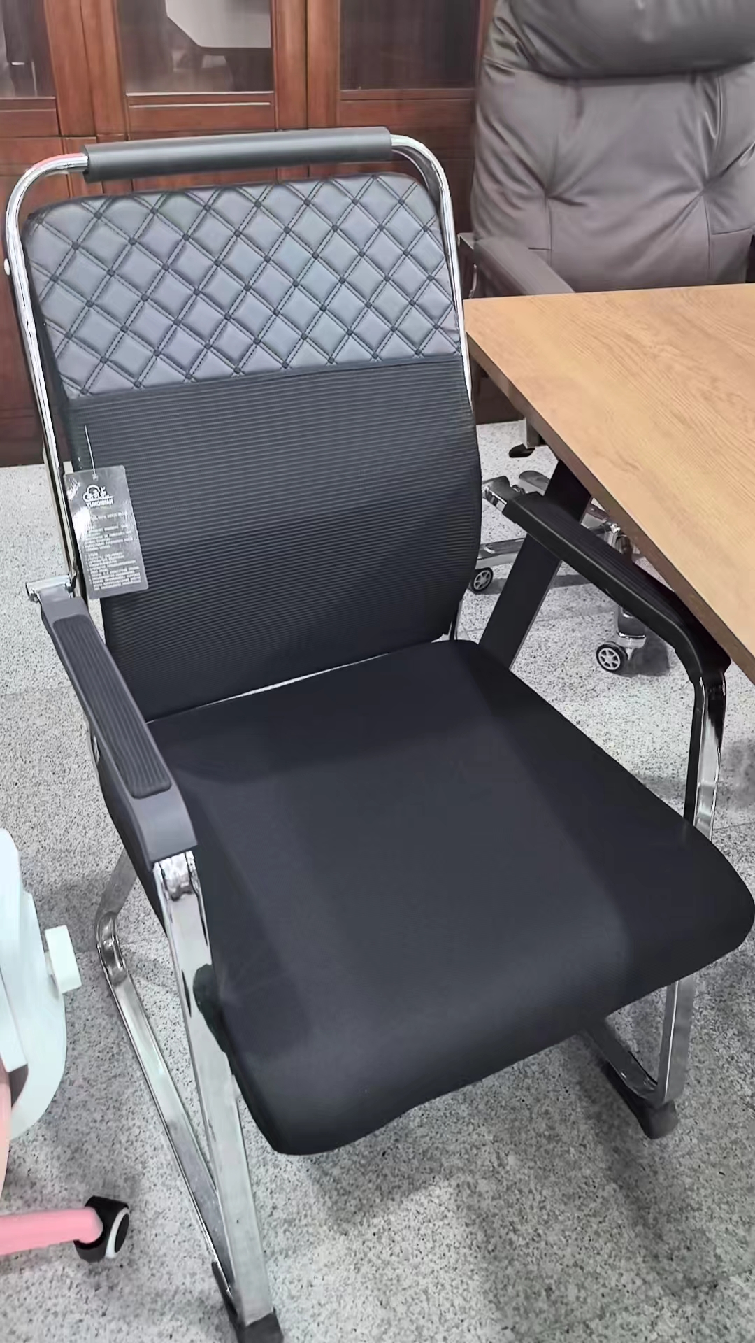 地产 办公椅培训弓形会议电脑椅