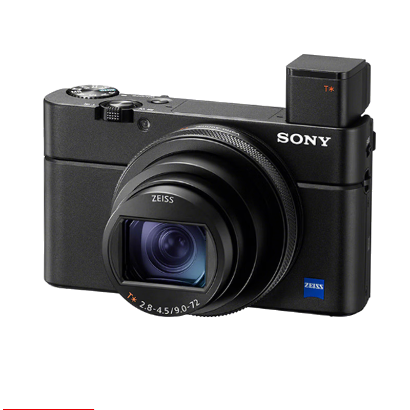 索尼（SONY）DSC-RX100M7 RX100 VII 黑卡7数码相机轻巧便携备机 黑卡7手柄套装